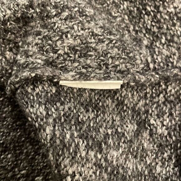 PrAna Sweater Womens Size Medium Coal Nolan Marled Knit Wool Mohair - Picture 12 of 12